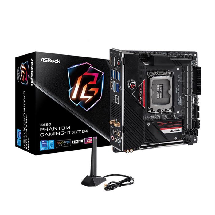 مادربرد ازراک مدل Z690 Phantom Gaming-ITX/TB4 سوکت 1700