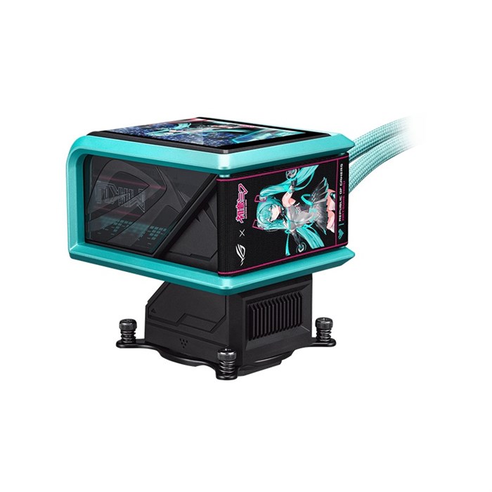 فن خنک کننده مایع پردازنده ایسوس ROG RYUO IV 360 ARGB HATSUNE MIKU - 5