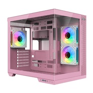 Awest GT-AQ12-MP Pink Mid-Tower Gaming Case