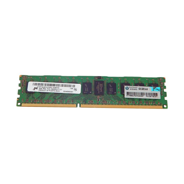 رم سرور اچ پی 4GB PC3-10600R