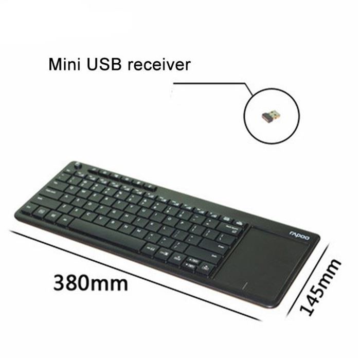 کیبورد بی‌سیم رپو مدل K2600 - 3