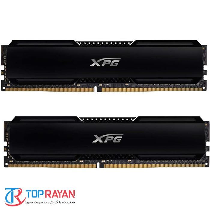 رم دسکتاپ دو کاناله ای دیتا مدل GAMMIX D20 DDR4 CL17 حافظه 16 گیگابایت فرکانس 3200 مگاهرتز