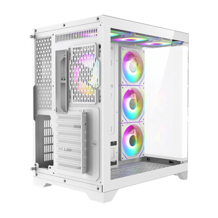 کیس گیم مکس مدل GAMEMAX CASE HYPE-A WHITE - 7