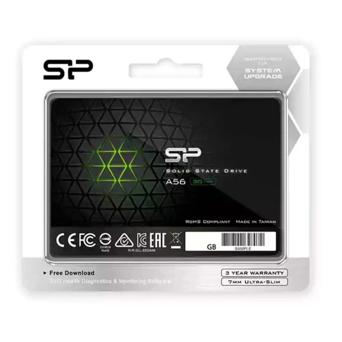 هارد اس اس دی اینترنال SATA3.0 سیلیکون پاور مدل Ace A56 ظرفیت 256 گیگابایت - 3