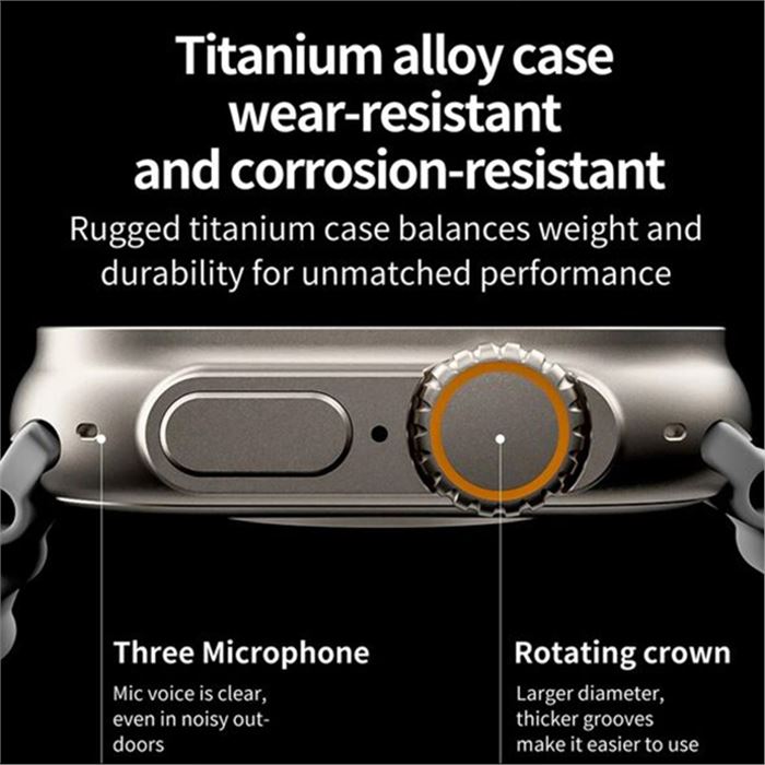 ساعت هوشمند پرودو مدل ULTRA TITANIUM - 4