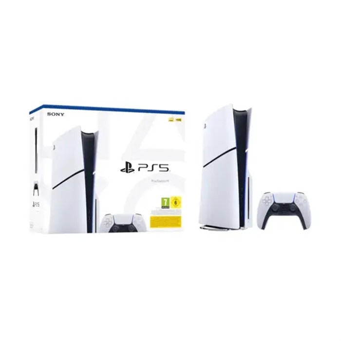 کنسول بازی سونی PlayStation 5 Slim دیسک خور ریجن همراه بازی FC26 و دسته مشکی   - 2
