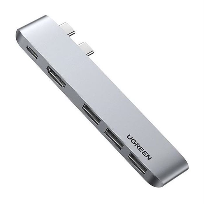 کابل تبدیل Type C Pro Hub 4K for Macbook Pro / Air 16" / 15'' / 13'' 100W with 4K HDMI + 3 USB 3.0 Ports مدل CM251
