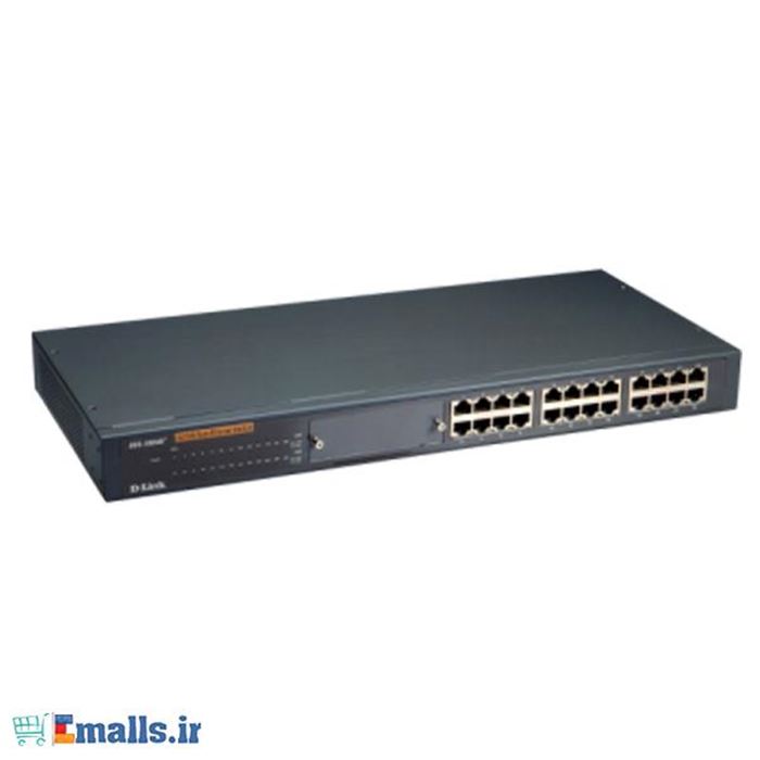 سوییچ دی لینک 24 پورت10/100Mbs مدل DES-1024R  پلاس - 3
