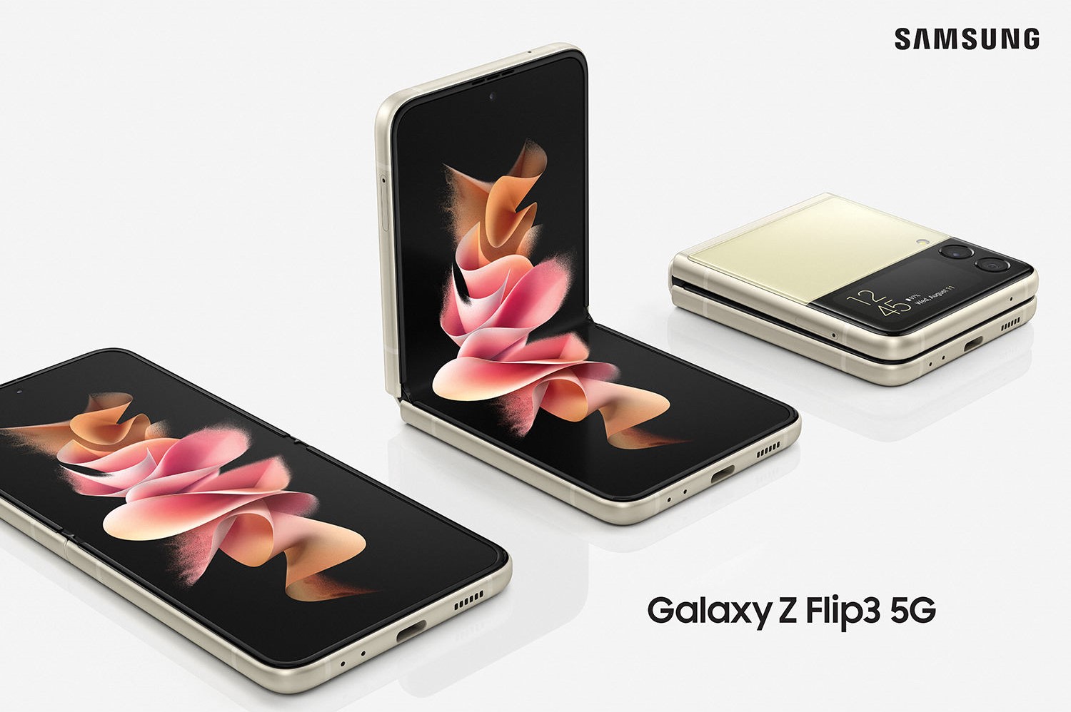 گوشی موبایل سامسونگ Galaxy Z Flip 3 5G ظرفیت 128 گیگابایت و رم 8 گیگابایت تک سیم کارت