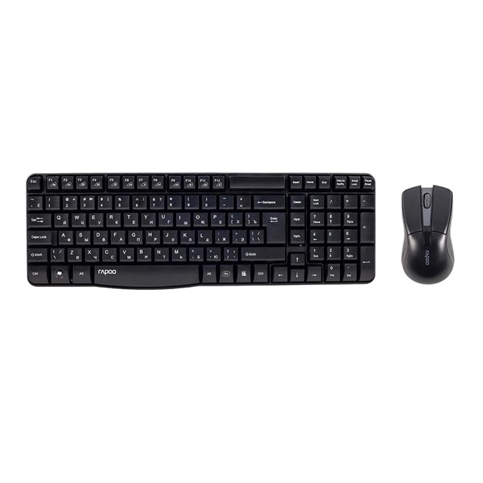 کیبورد و ماوس اپتیکال و بی‌سیم رپو مدل X1800 PRO