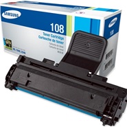 Samsung MLT108 Black LaserJet Toner Cartridge