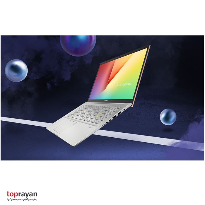 لپ تاپ 15.6 اینچ ایسوس مدل VivoBook K513EQ پردازنده Core i5 1135G7 رم 8GB حافظه 512GB SSD گرافیک Full HD 2GB MX 350 - 12