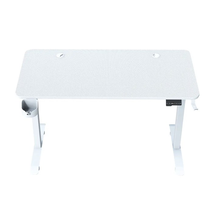 میز کامپیوتر گیمینگ موتور دار ردراگون مدل GD 3500G M WHITE 140cm RGB - 3