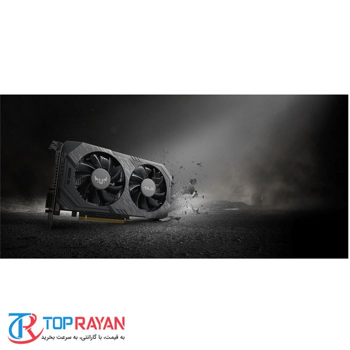 کارت گرافیک ایسوس TUF GAMING GeForce GTX1650 O4G - 6