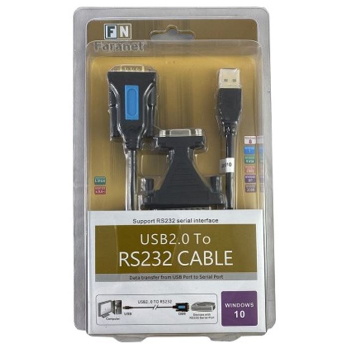 تبدیل USB 2.0 به سریال RS232 فرانت FN-U2RS232 - 3