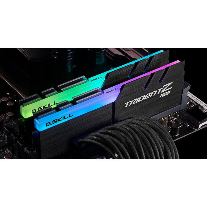 رم دسکتاپ DDR4 دو کاناله 4400 مگاهرتز CL19 جی اسکیل مدل TRIDENTZ RGB ظرفیت 32 گیگابایت - 3