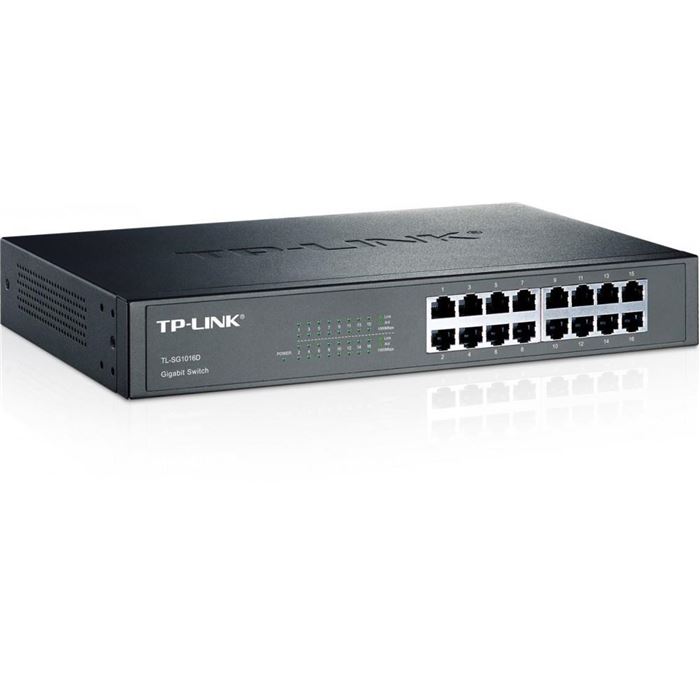 سوئیچ 16 پورت گیگابیتی تی پی لینک مدل TL-SG1016D - 7