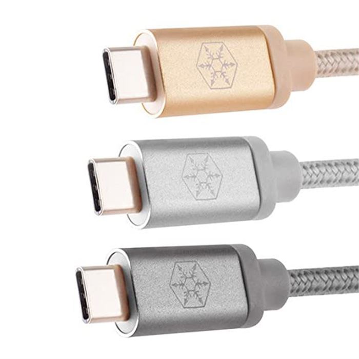 کابل تبدیل USB به USB -C سیلوراستون مدل CPU04 طول 0.5متر - 4
