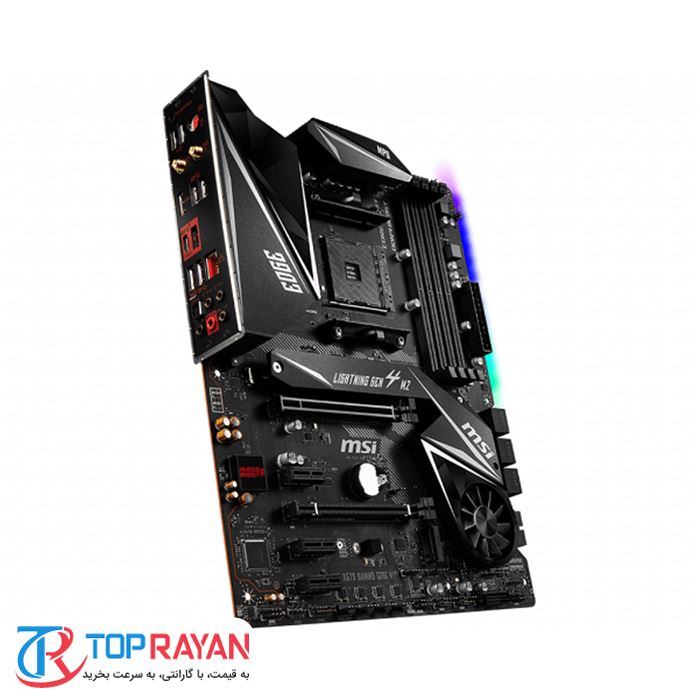 مادربرد ام اس آی مدل MPG X570 GAMING EDGE WIFI DDR4 سوکت AM4 - 2
