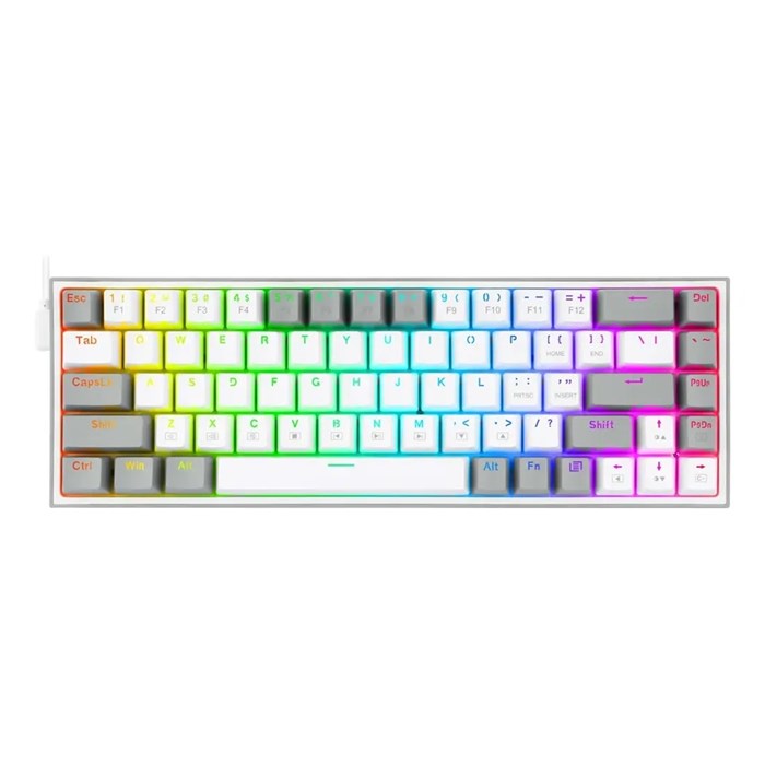 کیبورد مکانیکال گیمینگ ردراگون مدل  Castor K631 Grey RGB - 2