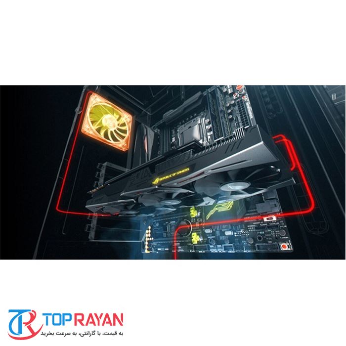 کارت گرافیک ایسوس مدل ROG-STRIX-RTX۲۰۷۰S-A۸G-GAMING با حافظه ۸ گیگابایت - 4