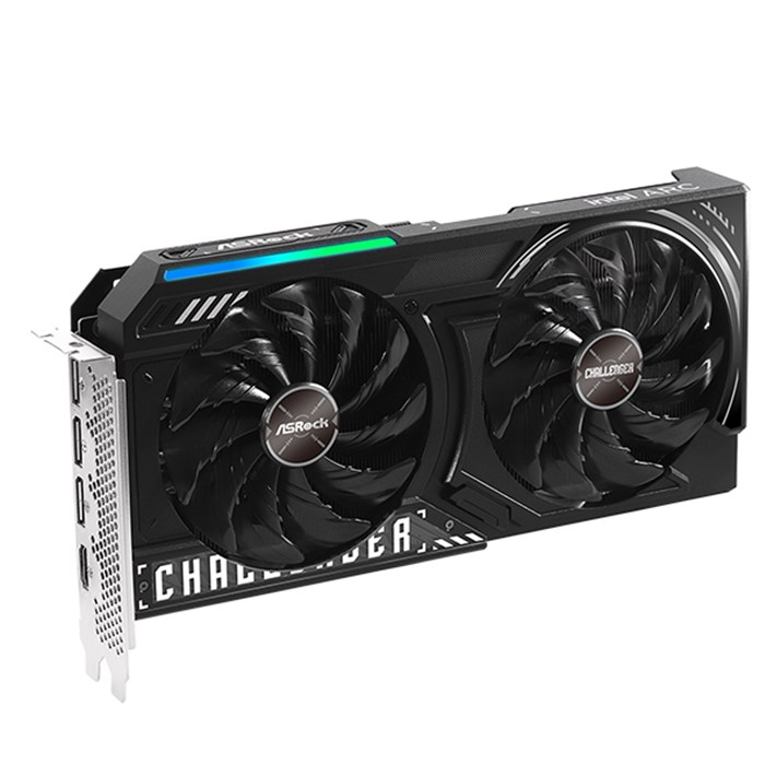 کارت گرافیک  ازراک مدل  Intel Arc B580 Challenger 12GB OC  - 3
