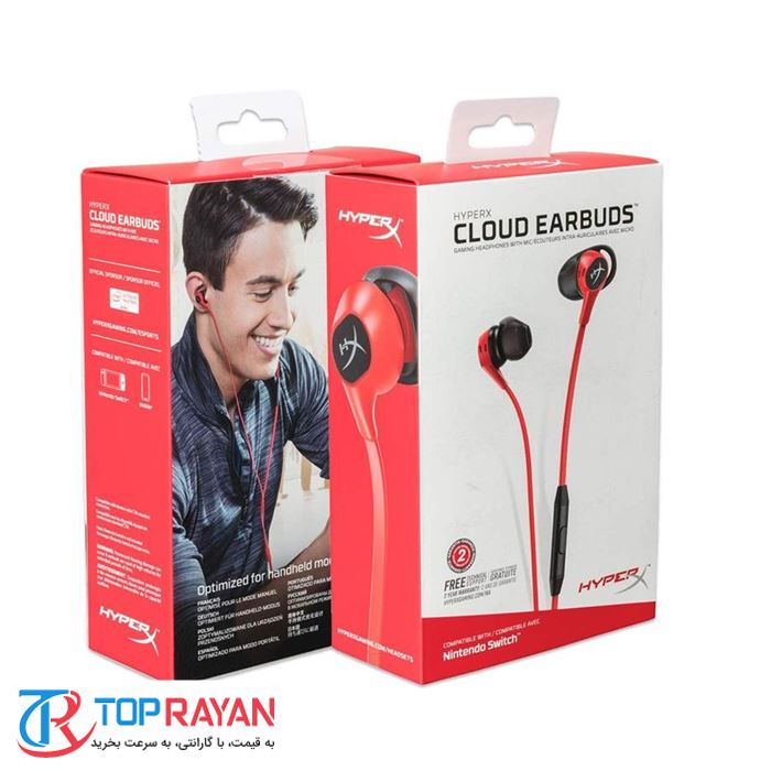 هدفون هایپریکس مدل HyperX Cloud Earbuds - 4