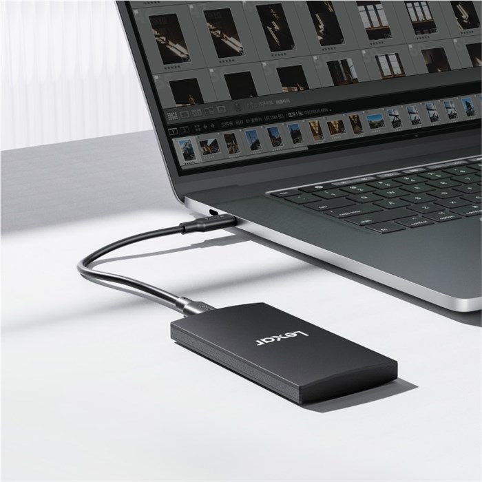 اس اس دی اکسترنال لکسار SL300 ظرفیت 1 ترابایت - 5