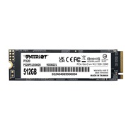Patriot P320 PCIe Gen3 x4 NVMe 2.0 512GB M.2 Internal Solid State Drive
