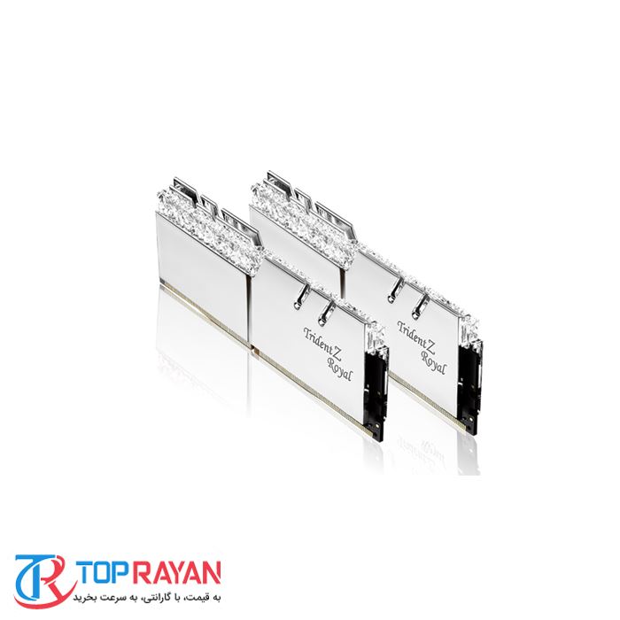 رم دسکتاپ دوکاناله جی اسکیل Trident Z Royal با فرکانس 3200 مگاهرتز و حافظه 16 گیگابایت - 2