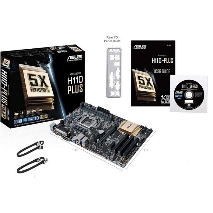 مادربرد ایسوس مدل H110-PLUS سوکت 1151 - 2