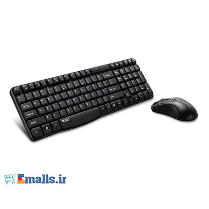 کیبورد و ماوس اپتیکال و بی‌سیم رپو مدل X1800 PRO - 3
