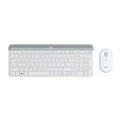 Logitech MK470 Slim Wireless Keyboard Mouse - Off White