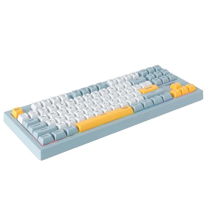 کیبورد گیمینگ تویستد مایندز مدل Spectrum TM-MK75-W RGB - 5