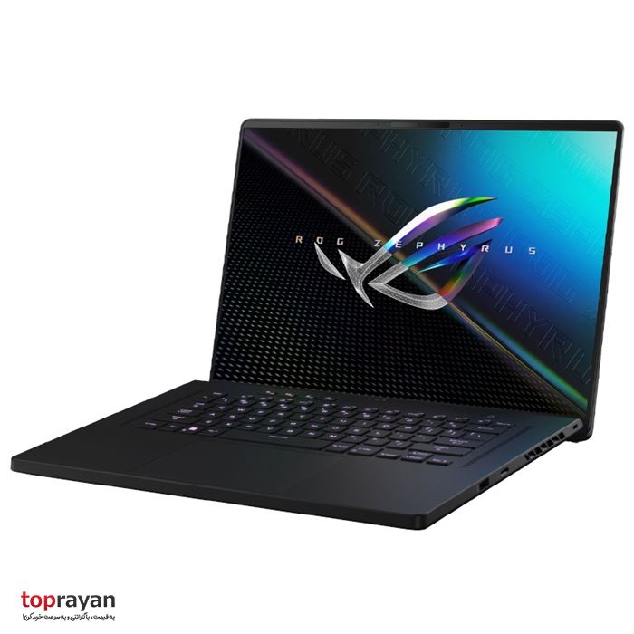 لپ تاپ 16 اینچی ایسوس مدل ROG Zephyrus M16 GU603ZE پردازنده Core i7 12700H رم 16GB حافظه 512GB SSD گرافیک FHD 4GB RTX 3050TI - 3