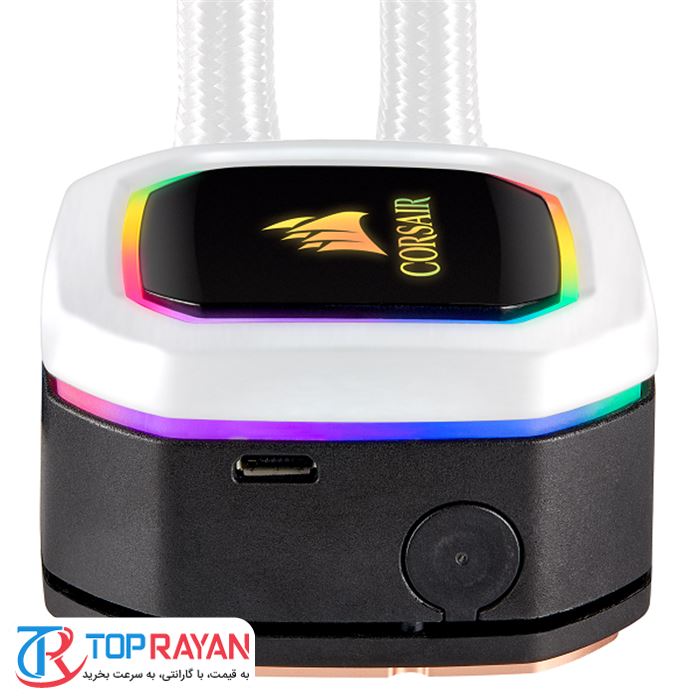 فن خنک کننده پردازنده کرسیر مدل Hydro Series H۱۰۰i RGB PLATINUM SE - 5
