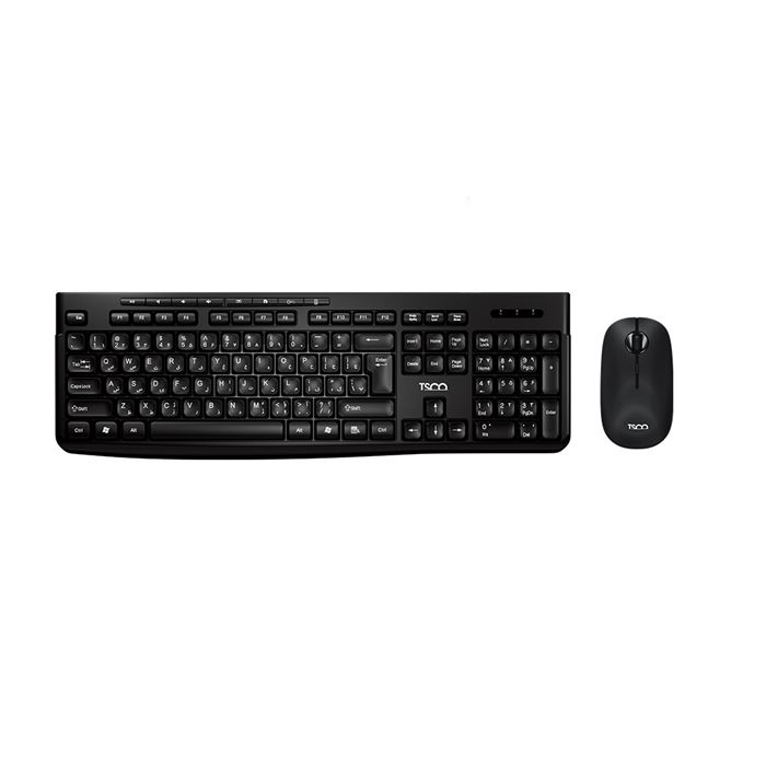 ماوس و کیبورد بی سیم تسکو مدل TKM 7027W - 2