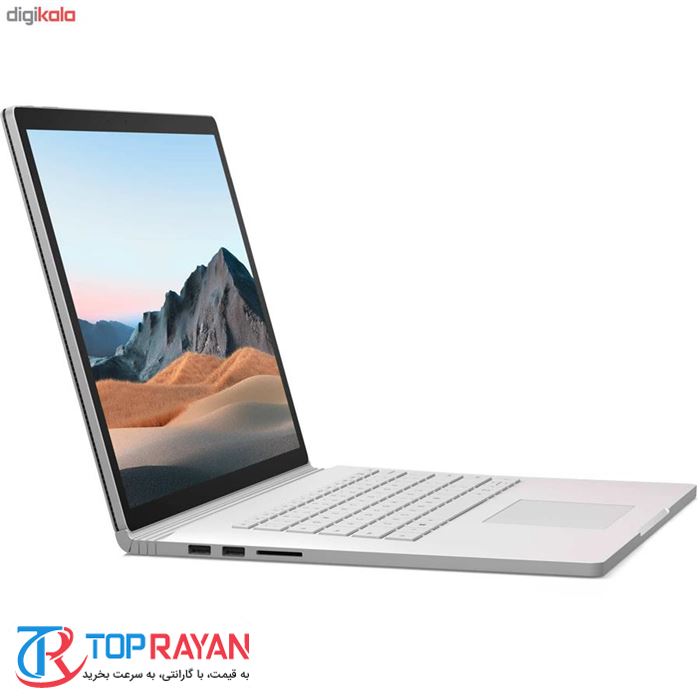 لپ تاپ 15 اینچ مایکروسافت مدل Surface Book 3- F پردازنده Core i7 1065G7 رم 32GB حافظه 512GB SSD گرافیک PixelSense 6GB RTX 3000 لمسی - 6