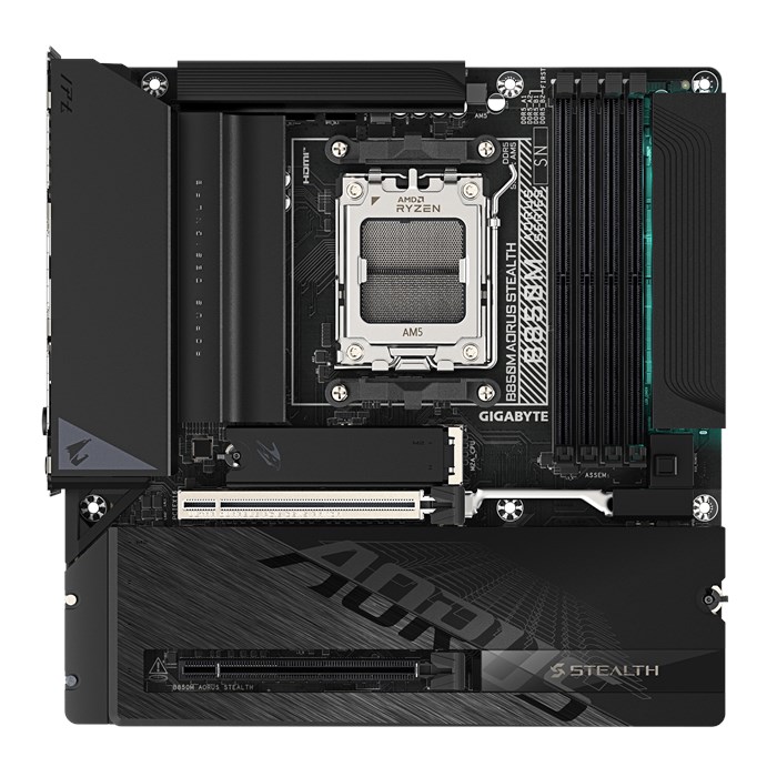 مادربرد گیگابایت مدل B850M AORUS STEALTH AM5 — 3