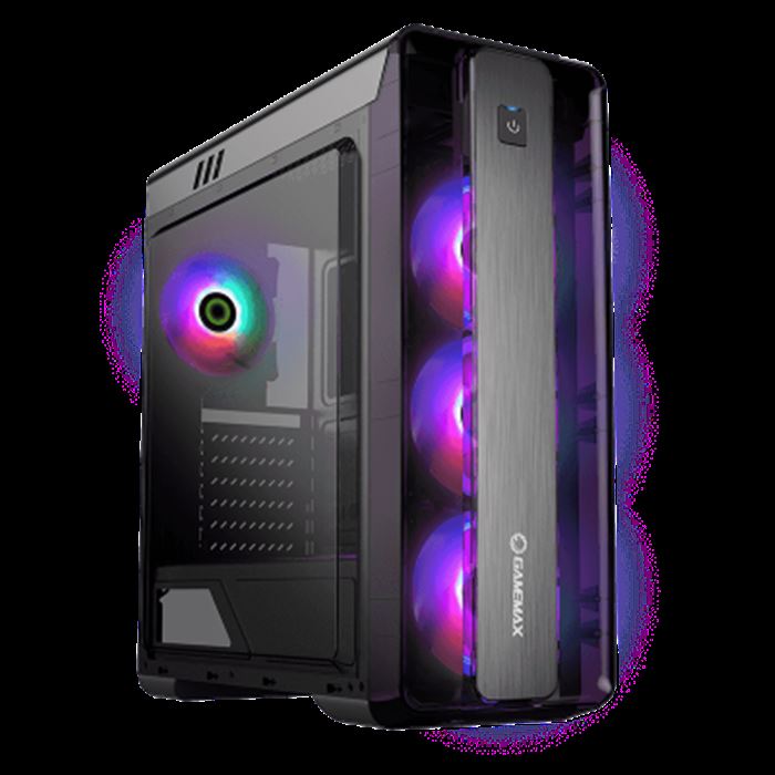 کیس کامپیوتر گیم مکس مدل Moon Light FRGB Black