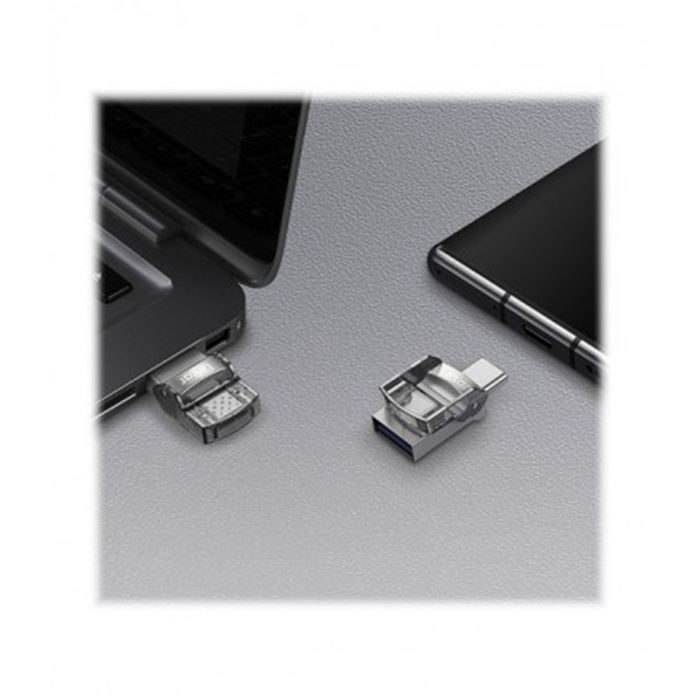 فلش مموری لکسار USB 3.0 OTG D35C ظرفیت 128 گیگابایت - 5