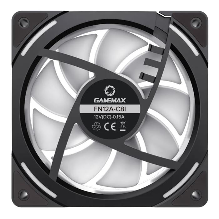 فن کیس گیم مکس مدل KF300 Black - 4