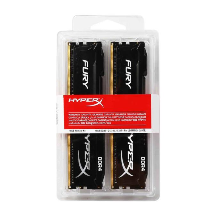 رم DDR4 دو کاناله کینگ استون مدل Fury با ظرفیت 16 گیگابایت Cl16 و فرکانس 3200 مگاهرتز  - 3