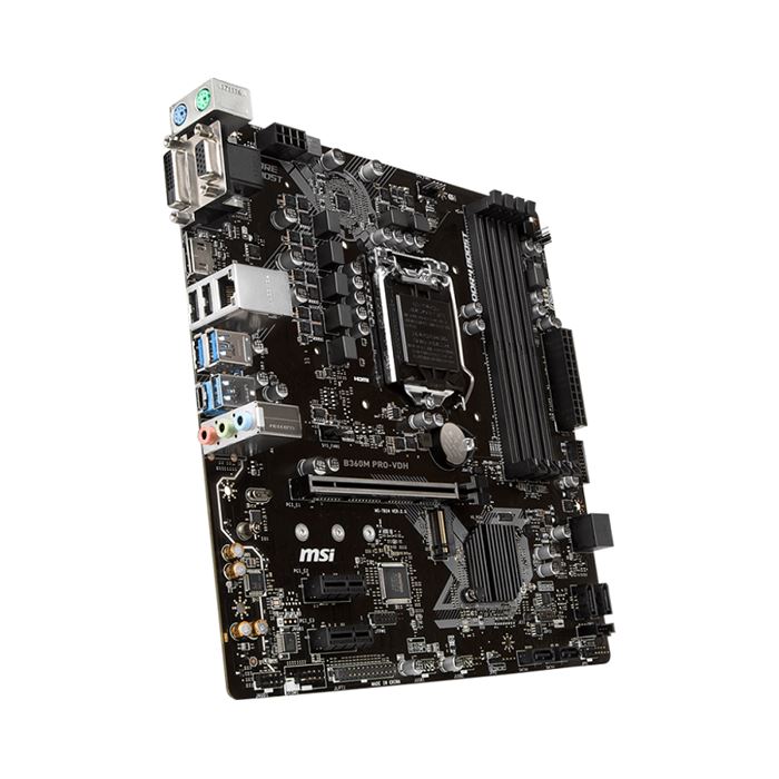 MSI B360M PRO-VDH LGA 1151 Motherboard - 4