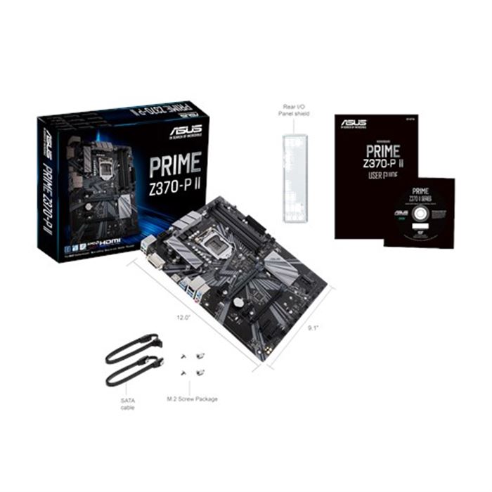 مادربرد ایسوس مدل Prime Z370-P II سوکت 1151 - 4