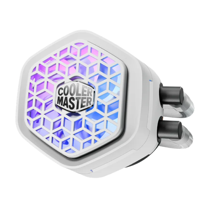 خنک کننده مایع پردازنده کولر مستر مدل MASTERLIQUID 240mm ATMOS II White - 3