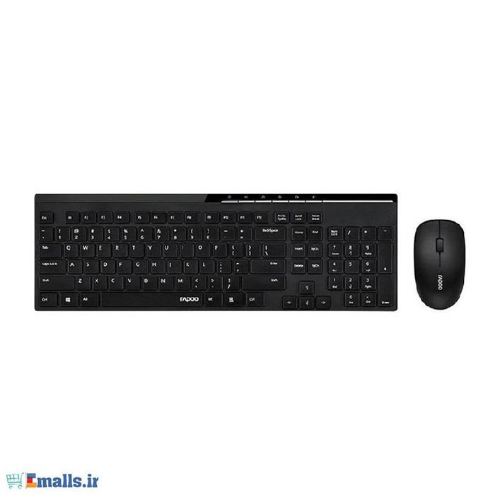 کیبورد و ماوس بی‌سیم رپو مدل X8100 - 6