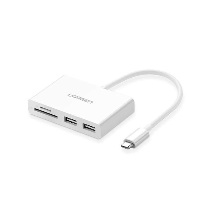 هاب دو پورت USB-C یوگرین مدل US۲۰۹-۳۰۷۳۹ - 2