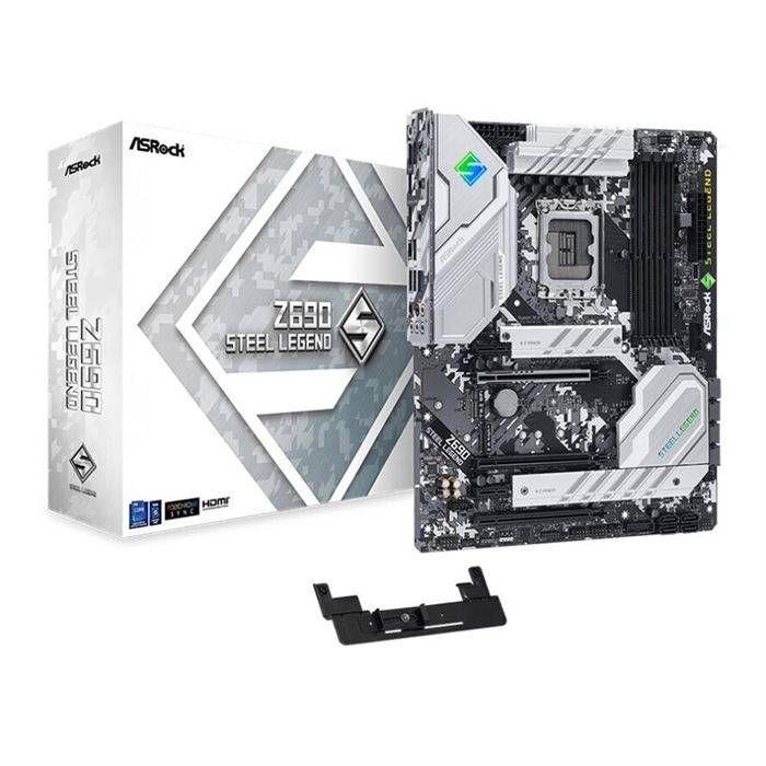 مادربرد ازراک مدل Z690 Steel Legend سوکت 1700