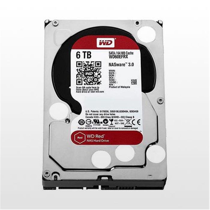 هارددیسک اینترنال وسترن دیجیتال سری Red ظرفیت 6 ترابایت - 2